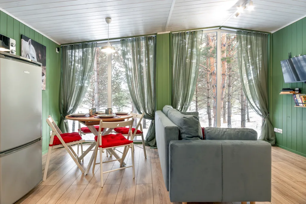 Дом в скандинавском стиле Хютте