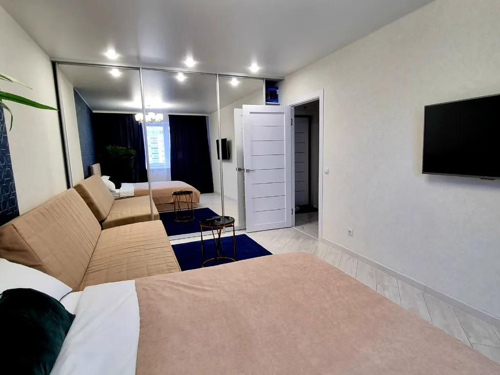 Новые апартаменты с панорамной лоджией