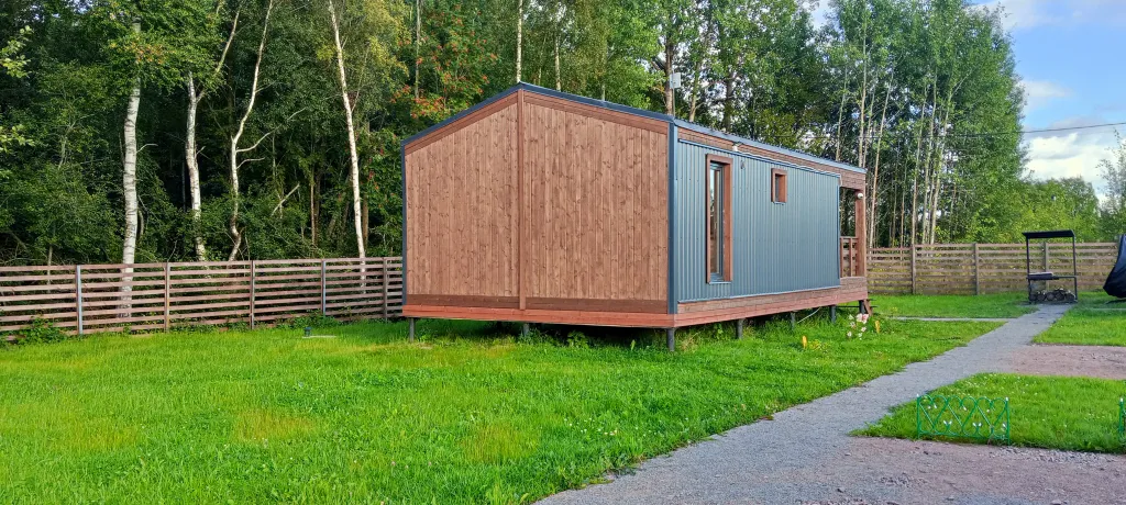 Дом с 2 спальнями и баней рядом с Коробицыно