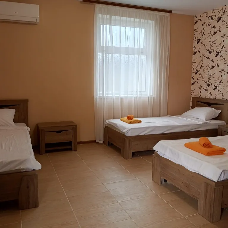 Трехместный номер с 3 отдельными кроватями 11