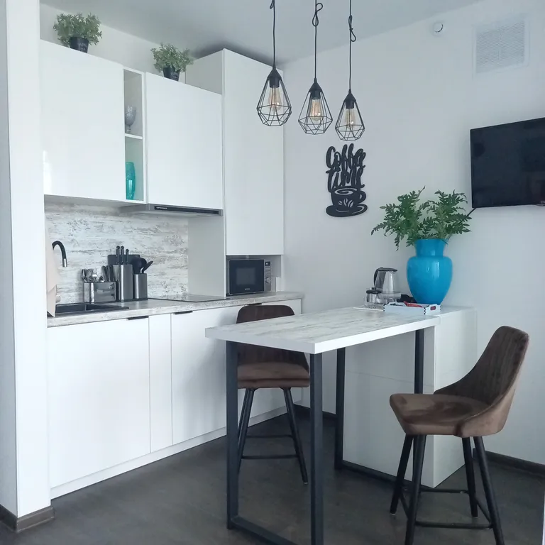 Комфортная и яркая квартира-студия в  г.Светлогорске — аренда посуточно в Светлогорск