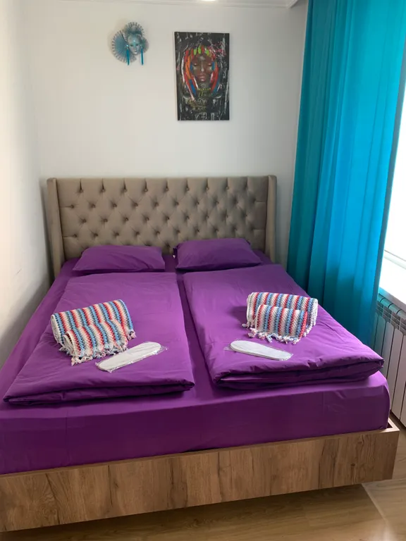 Квартира в ярких тонах