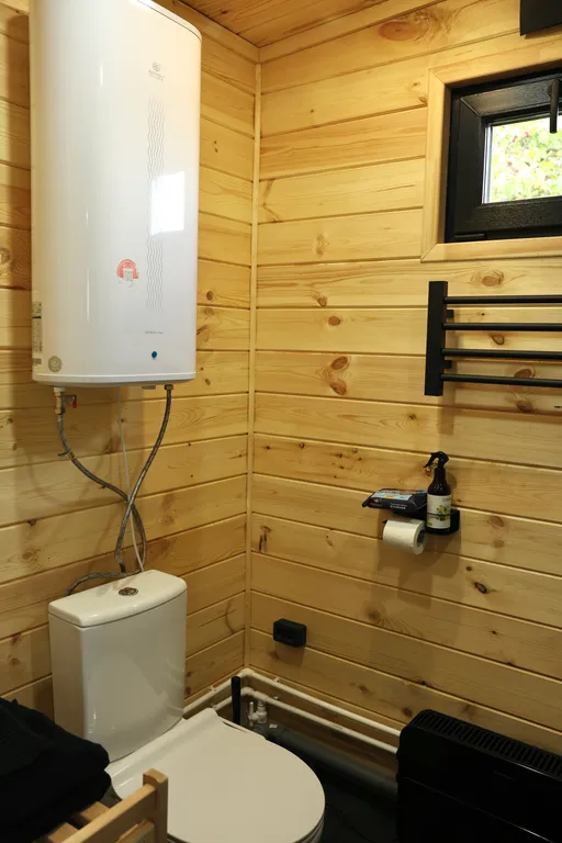 Стильный загородный домик в стиле Black