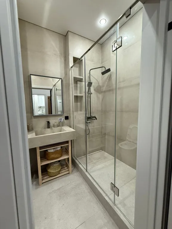 Квартира Новая уютная квартира с кухней и отдельной спальней в Терсколе — Терскол