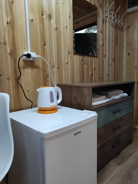 Сосновый отдельный домик