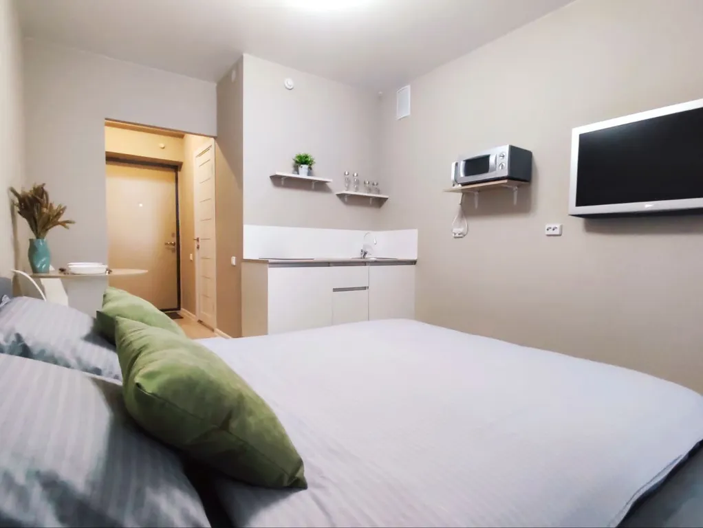 Видовая квартира в новом ЖК с шикарным видом на реку Кама