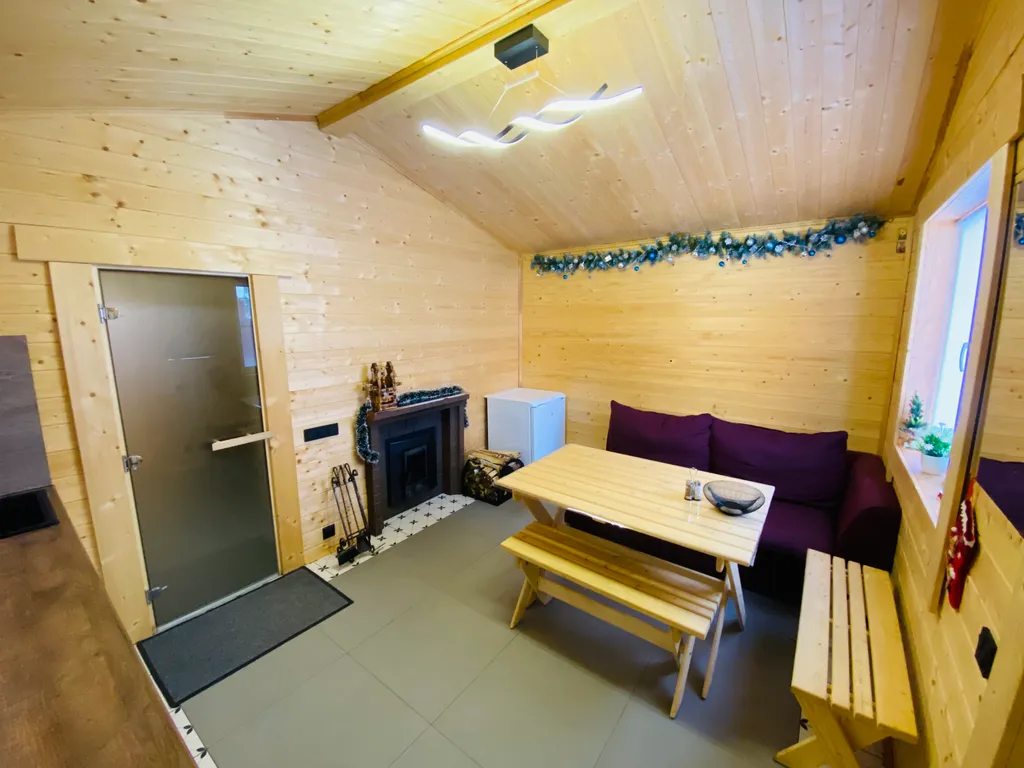 Уютный домик и баня