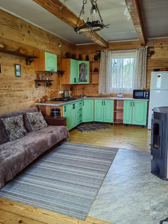 Солнечный домик в беловежской пуще без соседства, баня, озера, экскурсии