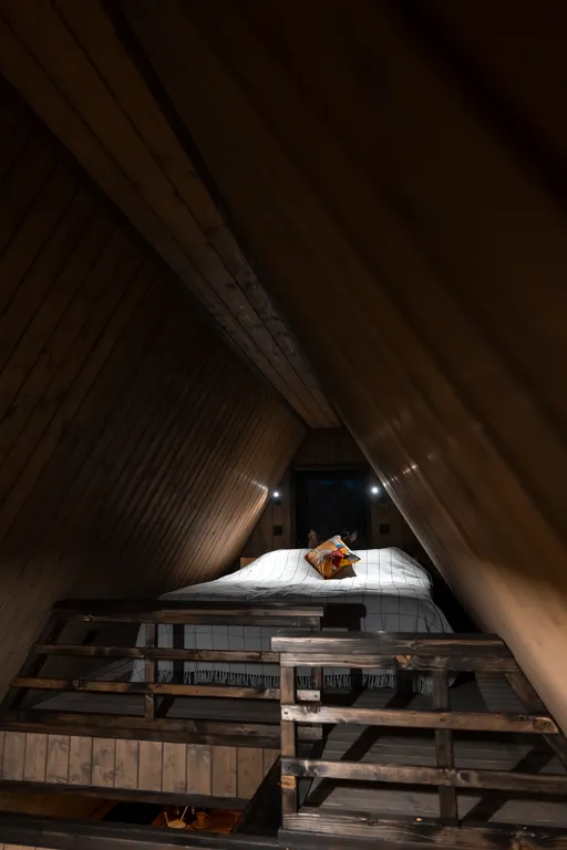 Дом А-Фрейм 42м2 с террасой №1