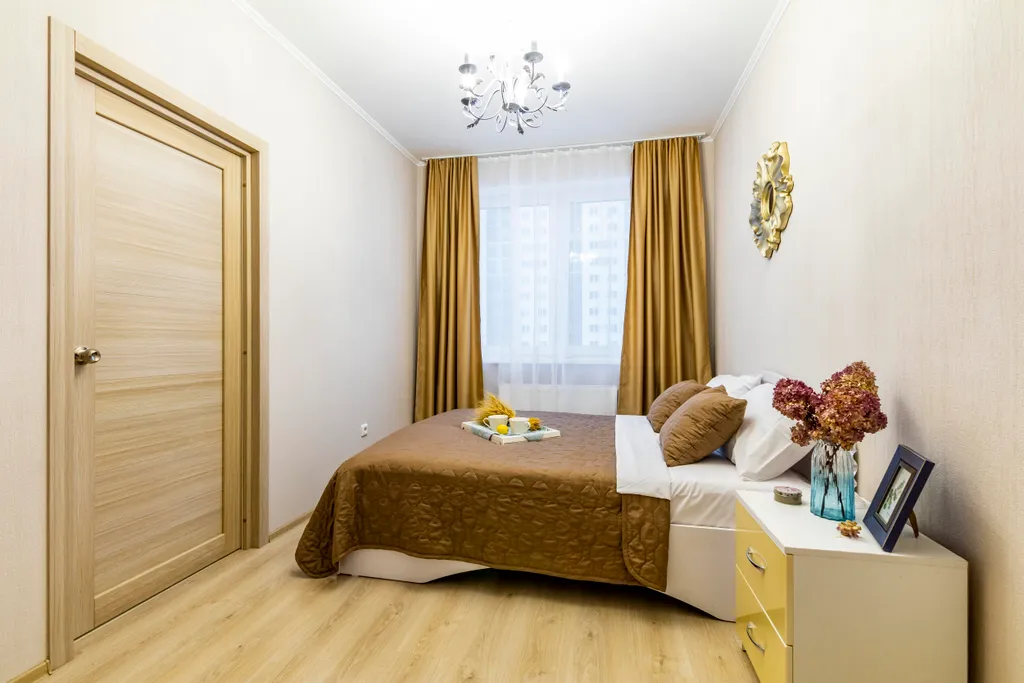 Евродвушка у метро Чкаловская для 4х гостей