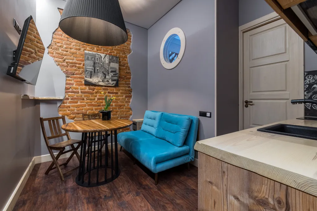 Квартира Квартира на набережной в стиле лофт — Санкт-Петербург