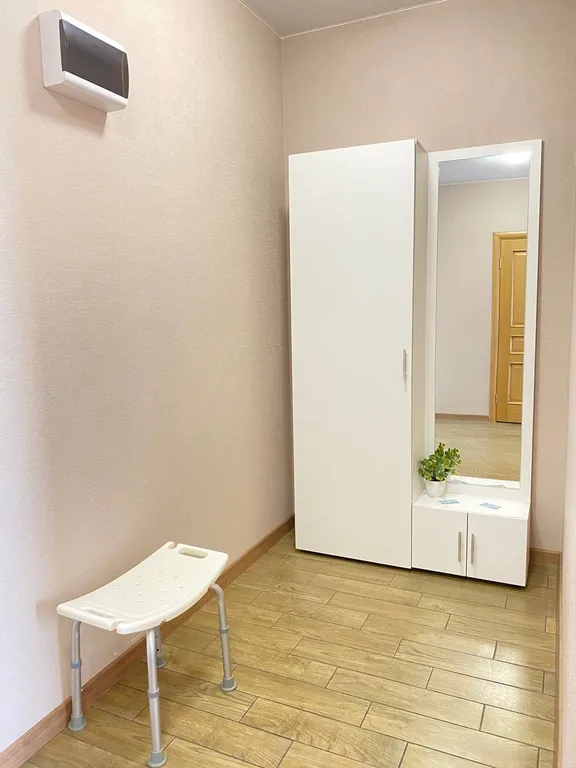 Уютная квартира с ортопедическим матрасом и панорамным балконом