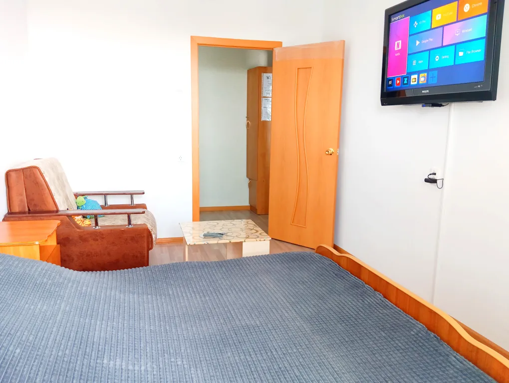 Новая квартира в новом доме с прекрасным видом на город и парк