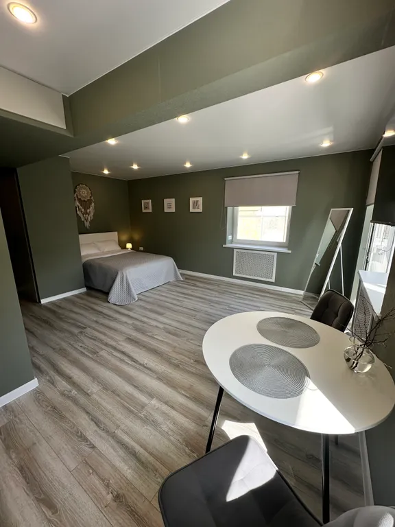 Уютная студия в стиле сканди