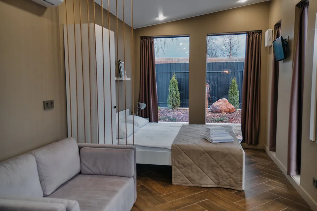 Уютный дом со своей парковкой