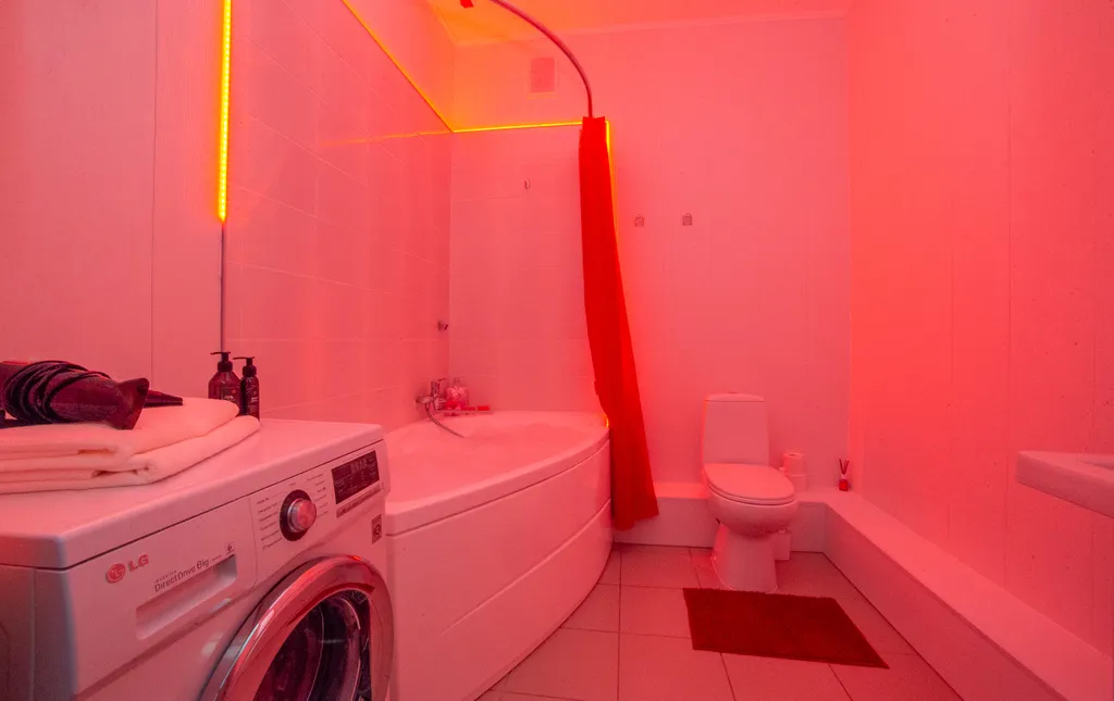 Бордовый закат в Чемпион-парк