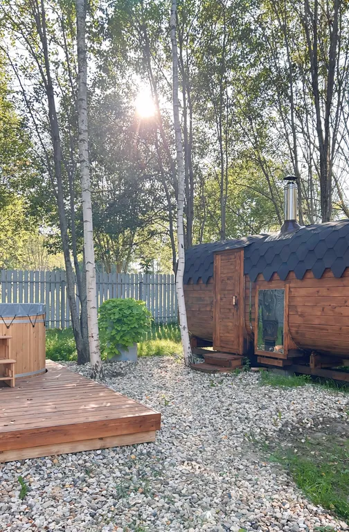 Пшеничный - дом с баней и чаном