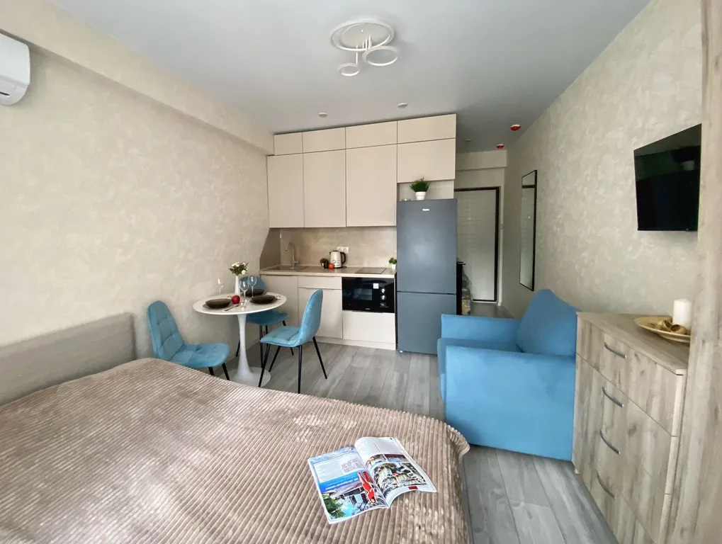 Апартамент с видом на море и в трёх минутах от пляжа