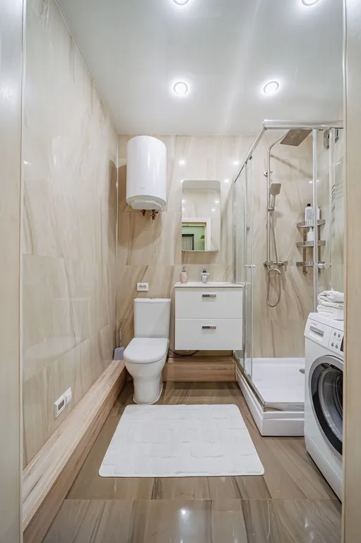 Удобная локация в самом центре у метро с видом на город и арену