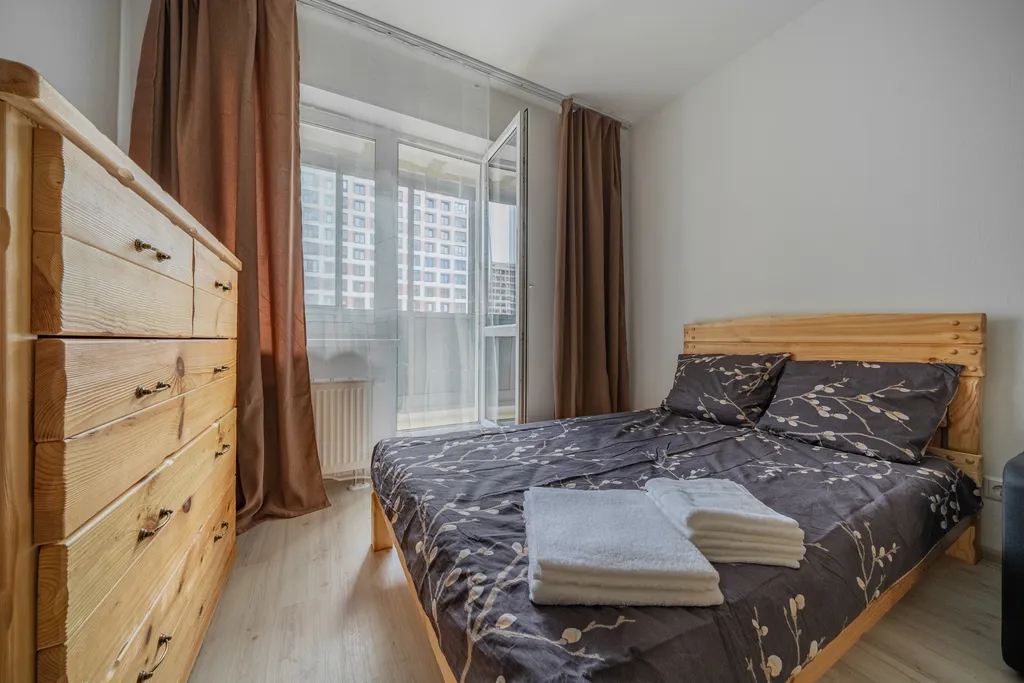 Квартира Квартира Уютная студия с возможностью размещения четверых гостей — Санкт-Петербург