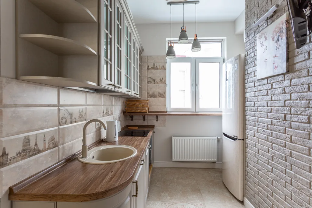 Просторная квартира с балконом и видом на море в ЖК Посейдон