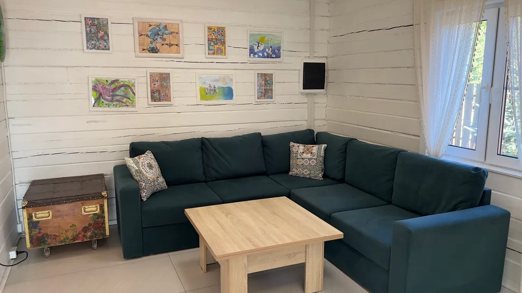 Лесной дом с баней и террасой в балдейкино