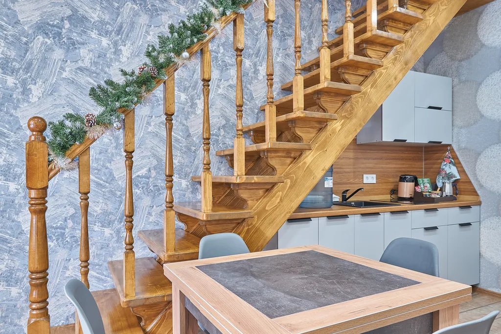 Апартаменты двухуровневые однокомнатные с кухней (апарт 6)