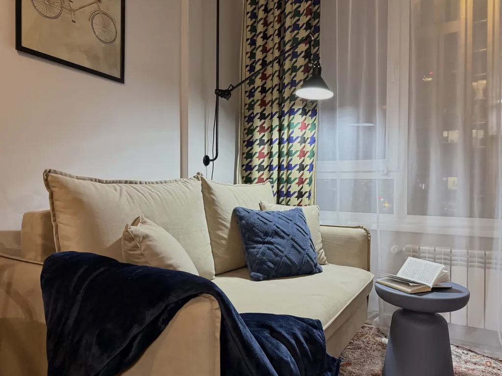 Квартира Квартира Яркий дизайн, панорама на реку прямо с кровати — Новосибирск