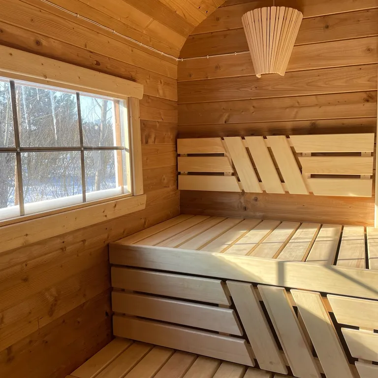 Уютный коттедж в стиле A-Frame