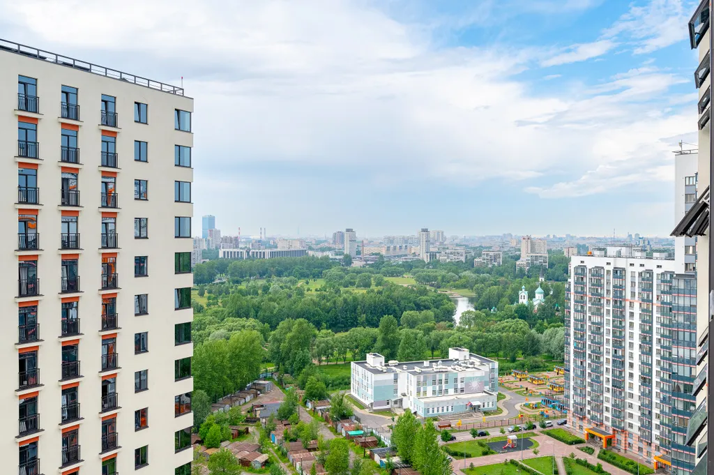 Квартира Отличная евроквартира с панорамными окнами — Санкт-Петербург