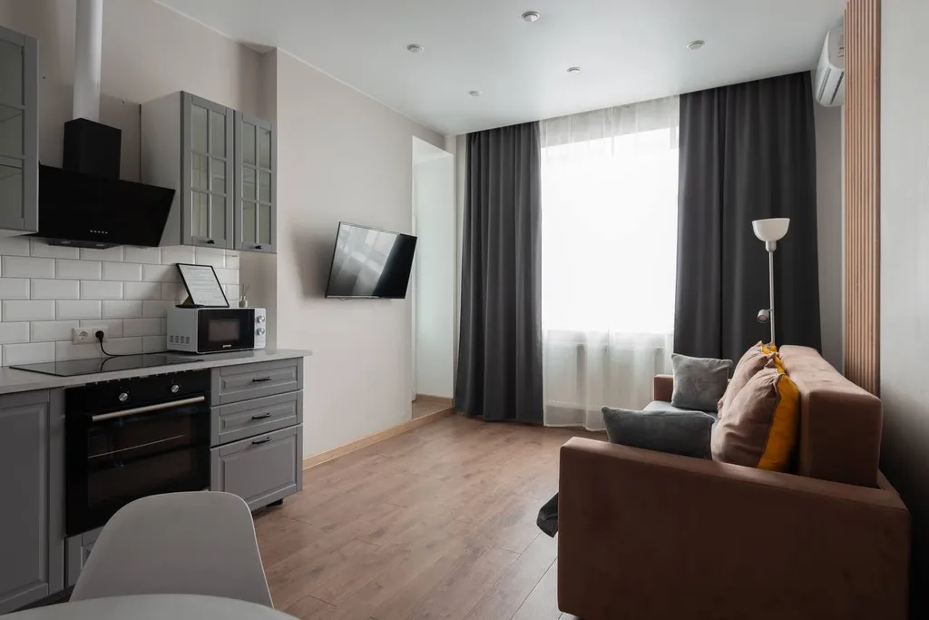 Апартамент с видом на город