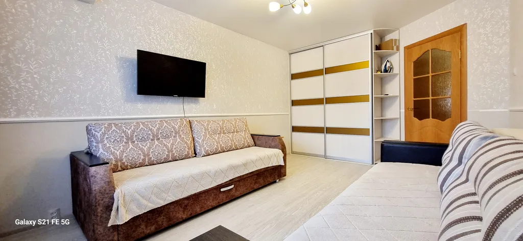 Светлая и уютная однокомнатная квартира