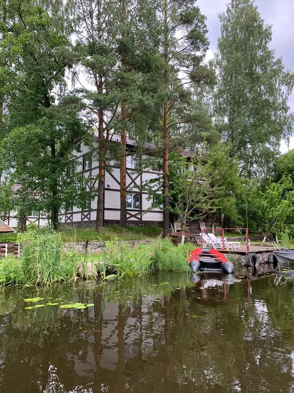 Комфортный дом на острове с видом на Ладожское озеро