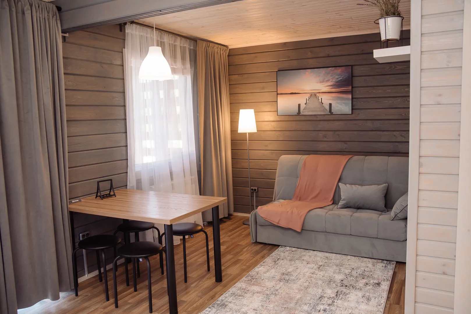 кухня-гостинная