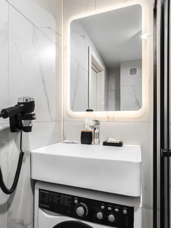 Квартира Квартира Уютная студия у метро с бесконтактным заездом, отчётными документами — Москва