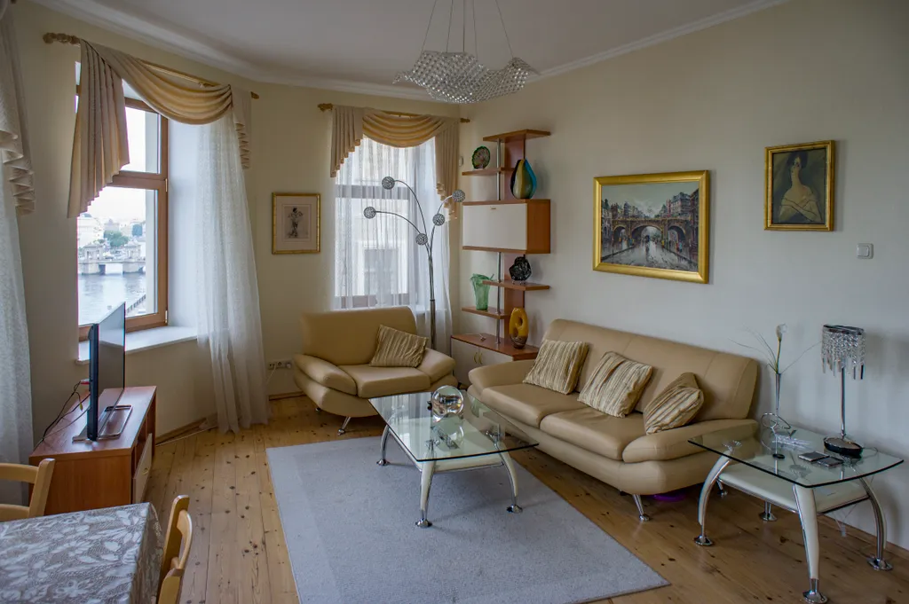 Квартира Квартира Аппартаменты с видом на воду — Санкт-Петербург