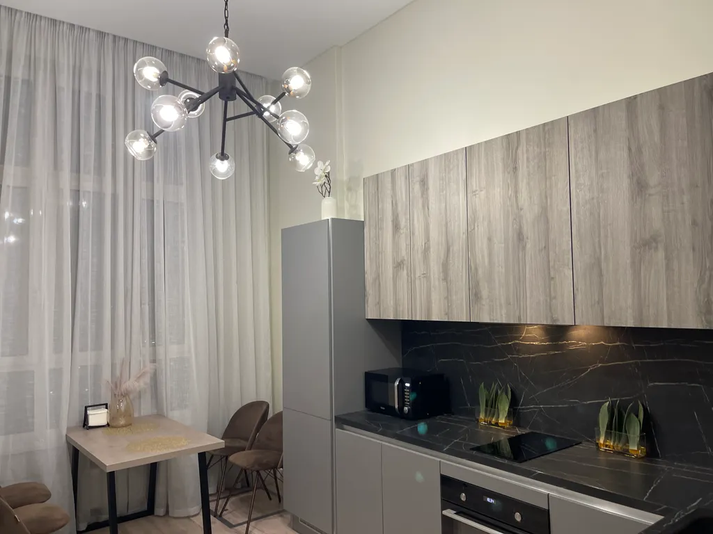 Квартира-пентхаус с высокими потолками