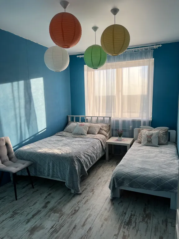 Уютная видовая 2-комнатная квартира