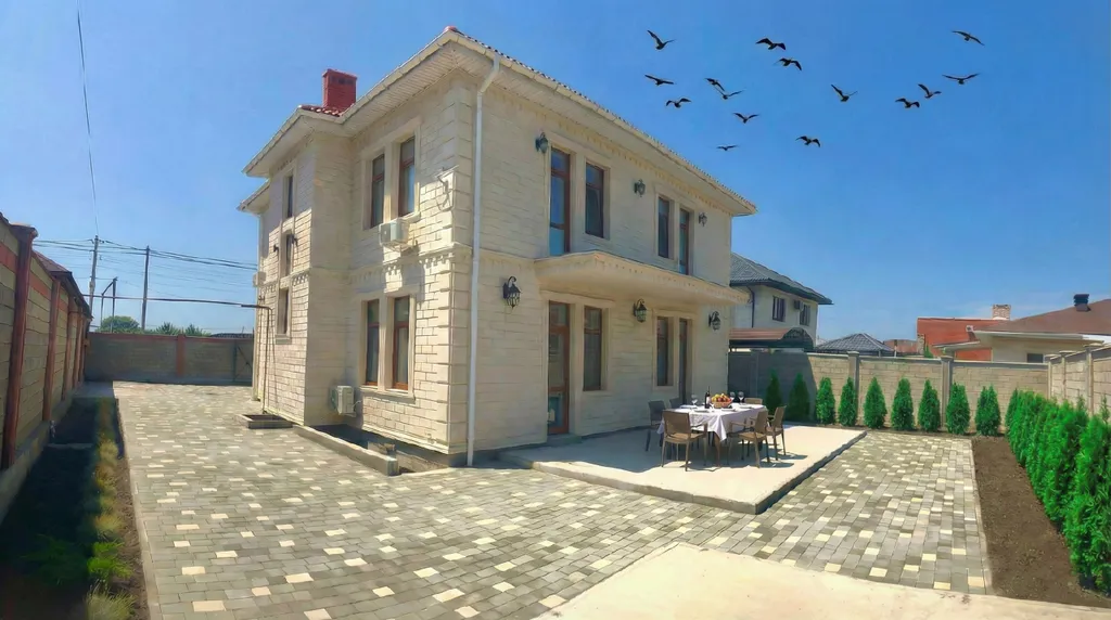 Прекрасный просторный дом для отдыха в лучшем районе