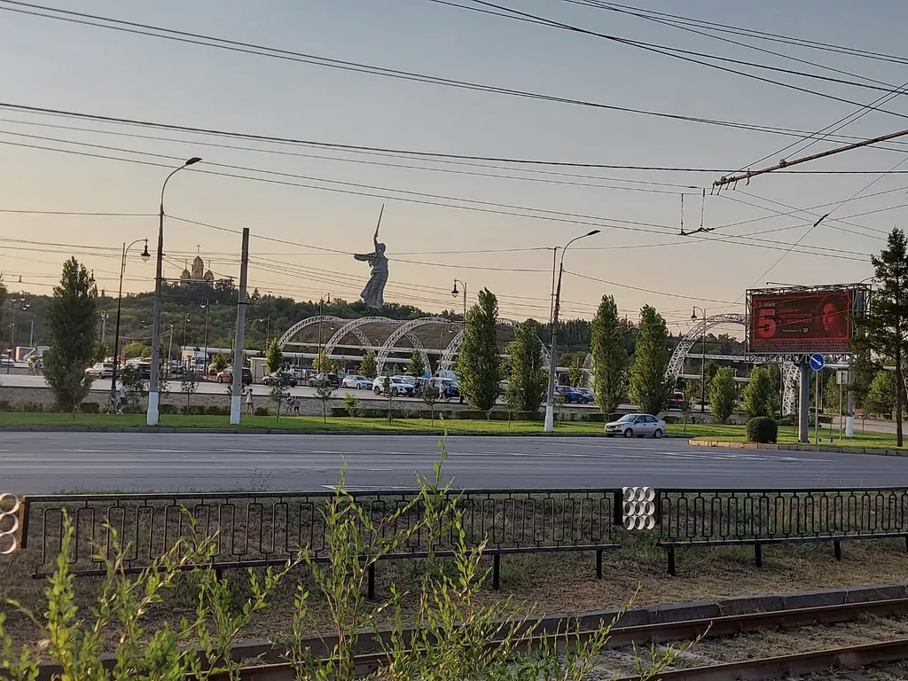 Квартира Квартира Мамаев Курган пешком, Панорамный вид на Парк и реку Волгу — Волгоград