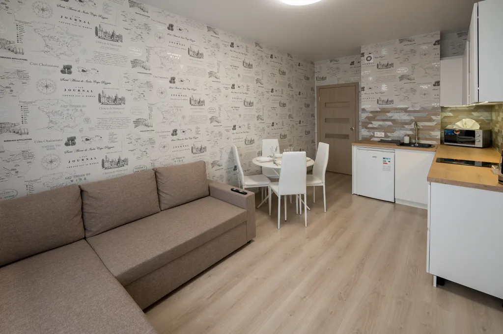 Апартаменты Abri Luxe в ЖК Гулливер с видом на город