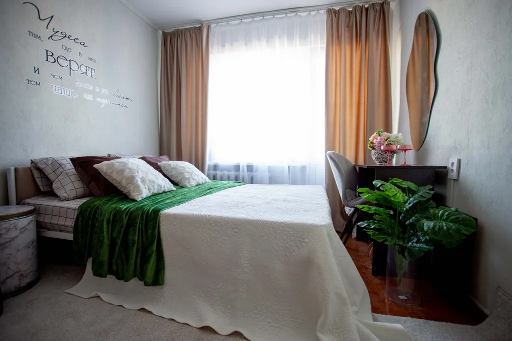 Уютная квартира до 4 гостей у моря в Балтийске, центральный пляж 5 мин