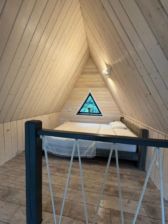 Новый домик с чаном, в тихом красивом месте