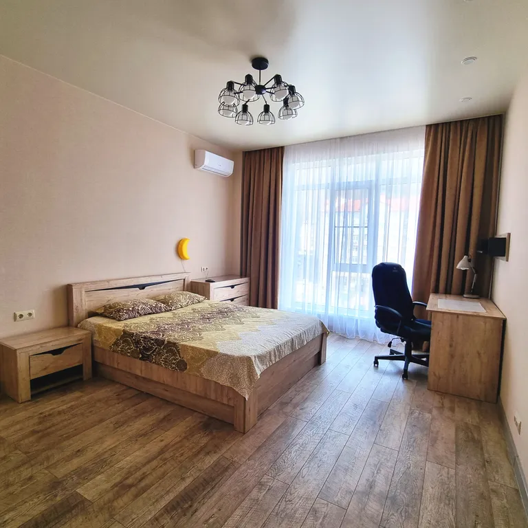 Просторная квартира с открытым балконом в новом ЖК Гоголь