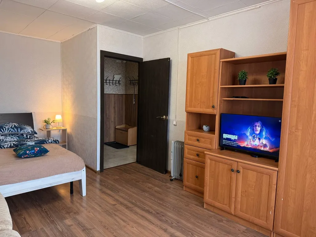 Уютная 1-к квартира с шикарным видом и большой кроватью