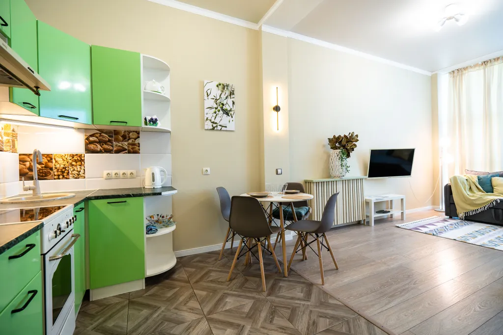 Квартира Светлая квартира с видом на море и бассейн — Адлер