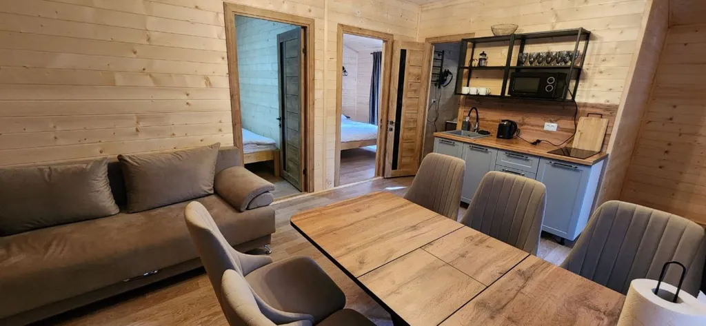 Коттедж Коттедж Уютное шале в окружении леса — Архыз