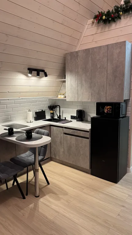 Уютный A-frame у Хибин