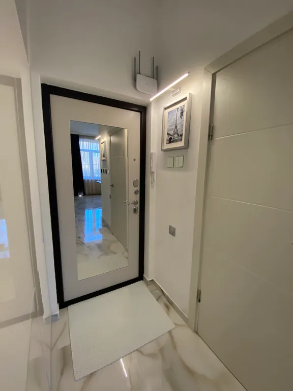 2-х комнатные апартаменты в современном стиле с камином