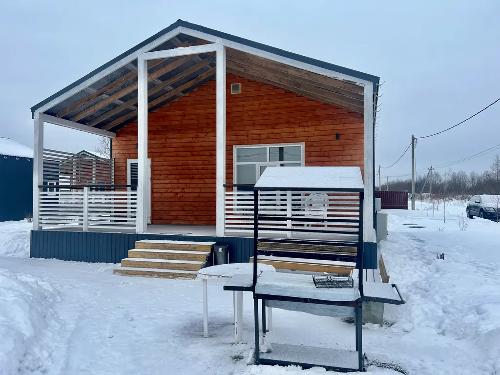 Коттедж Коттедж БарнХаусБаняПарная — Владимировка